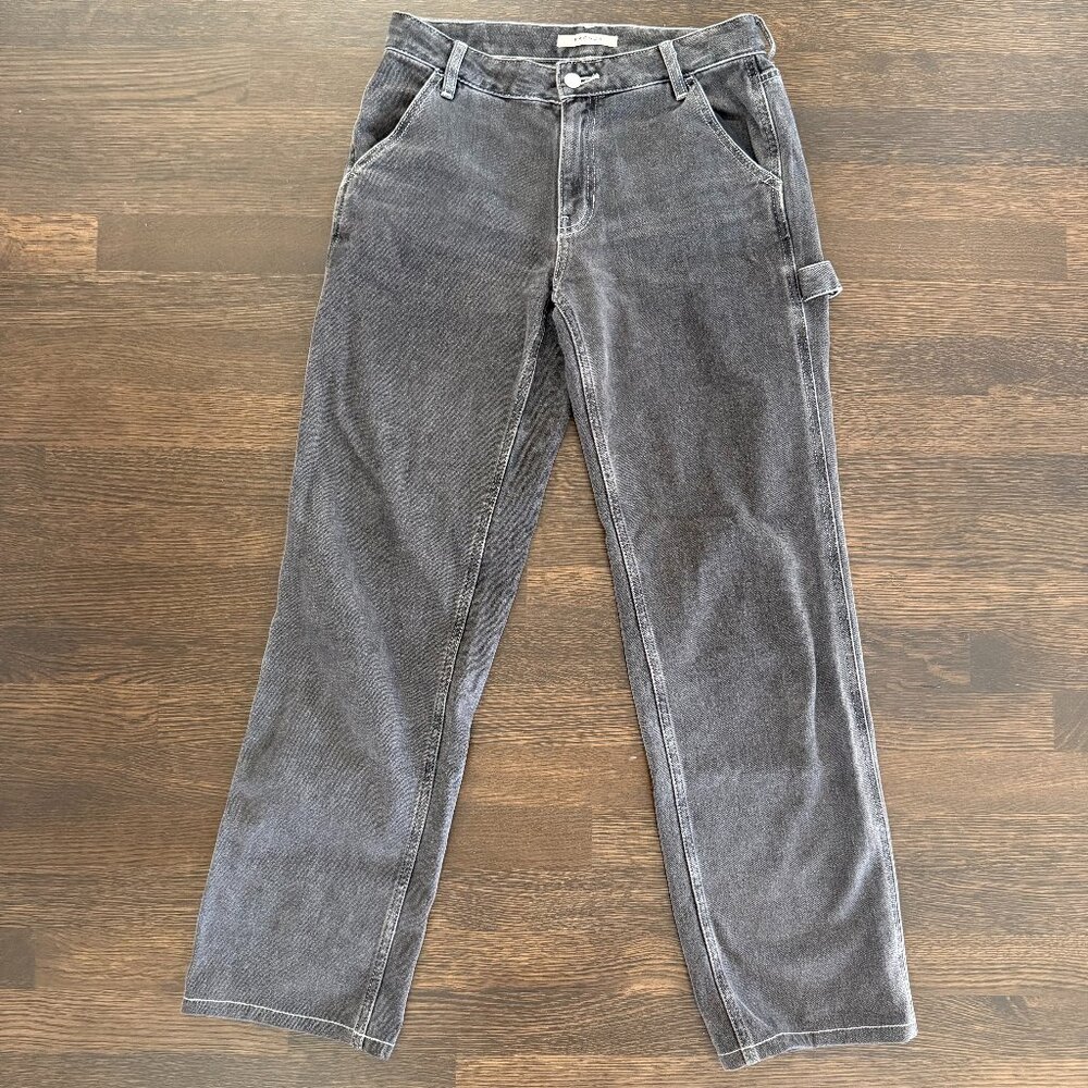 John Galt Black Carpenter Pants